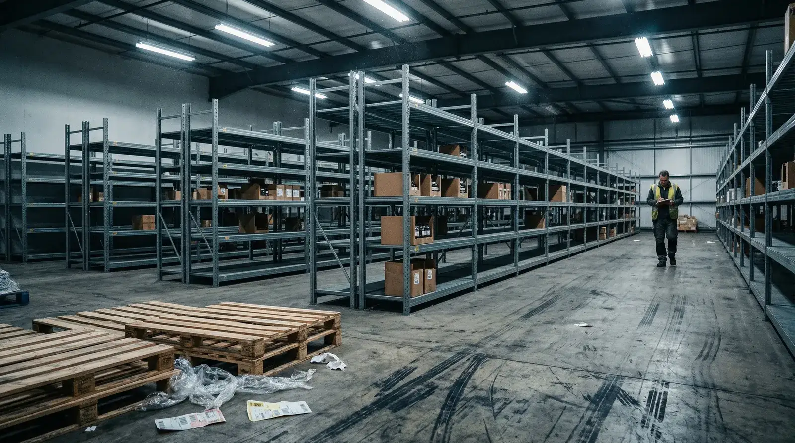 Limited warehouse inventory