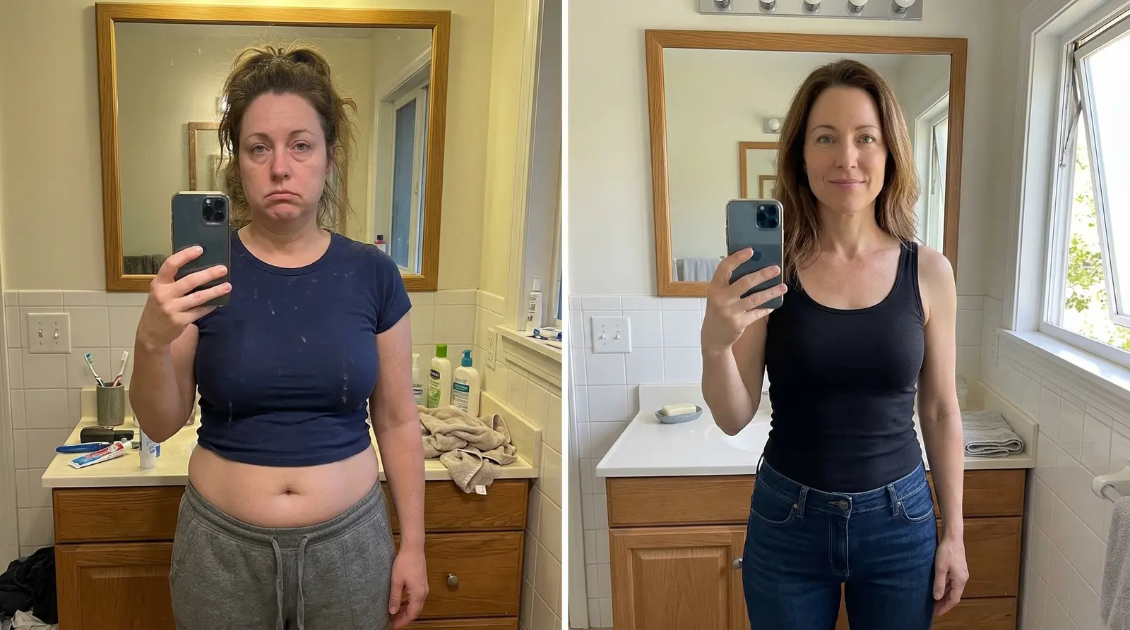 Suzie's before and after results